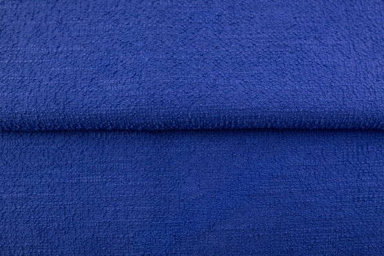 10490-150 (Royal Blue) Cotton-mix Bouclé