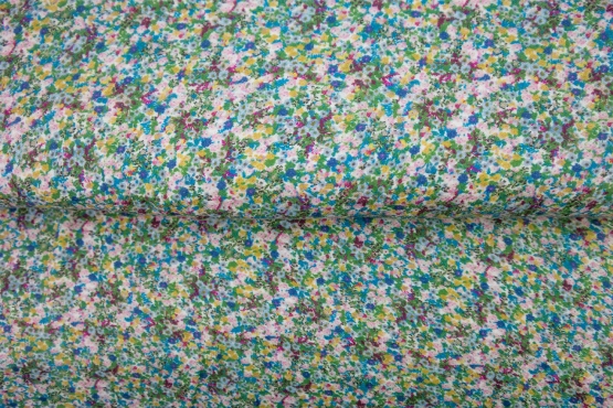 26142-02HD ''Millefleurs'' Mousseline print