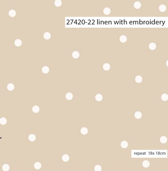 27420-22 ''Tiny Dots'' Embroidery