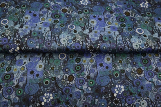 26817-09VI “Retro Spin” Viscose-jersey print