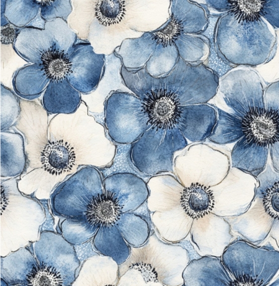 27900-09TR ''Floral Simplicity'' print