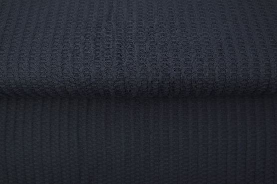 10270-159 (Midnight Blue) Big Waffle Knit