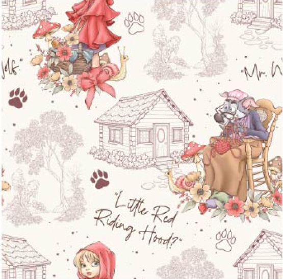 27103-02PL ''Red Riding Hood'' print