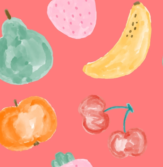 27753-11CV ''Funky Fruit'' print