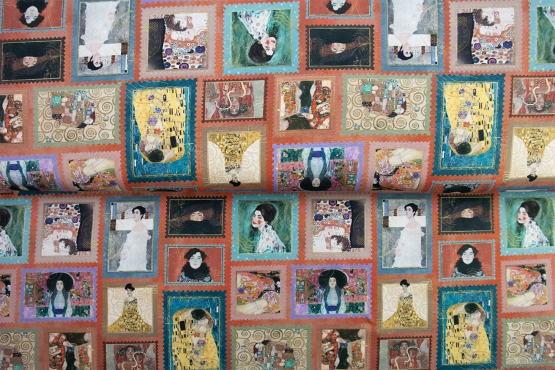 26938-11 ''Faces of Klimt'' print