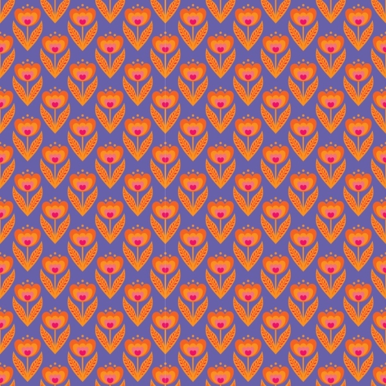 26607-14 ''Pretty Poppy'' FT-print