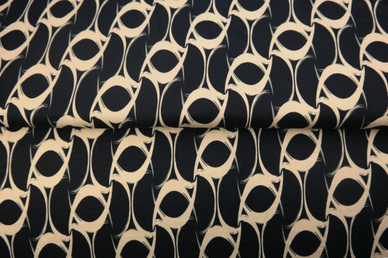 26809-20VI “Looped Harmony” Viscose-jersey print