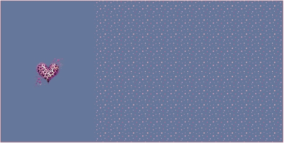 27266-09 ''Leo Heart'' Panel