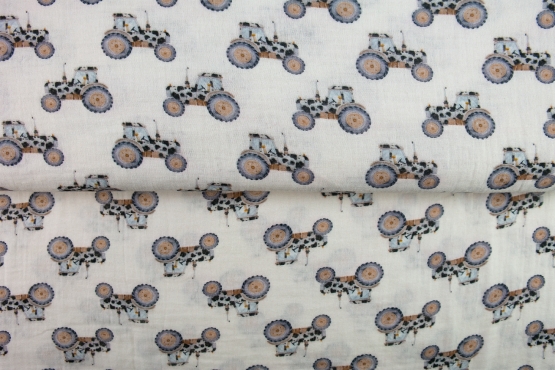 26137-02HD ''Farmer'' Mousseline print