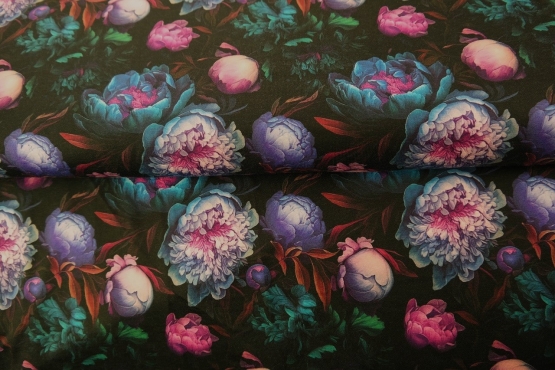 26921-09 ''Bouquet'' allover print