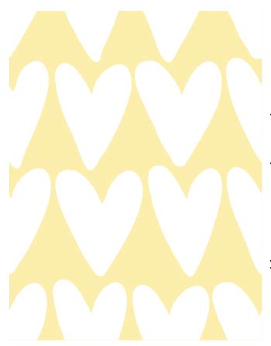 27962-08FT ''Heart Shape'' print