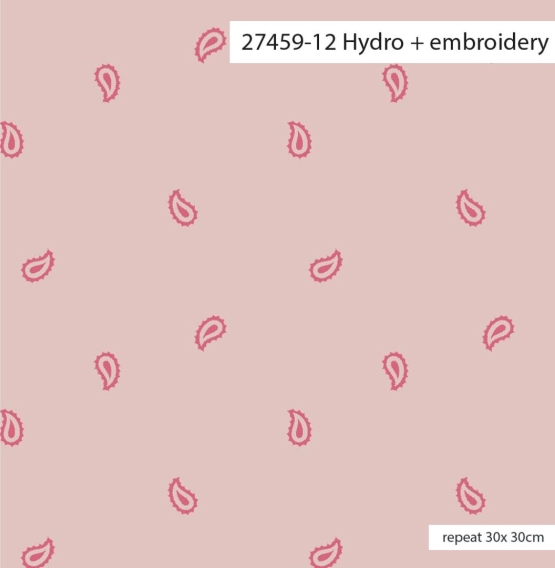 27461-12 ''Paisley'' Embroidery