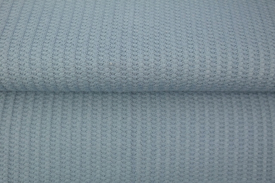 10270-158 (Washed Jeans) Big Waffle Knit