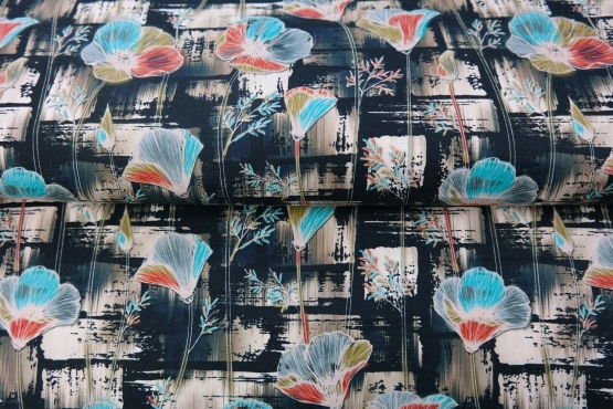 26919-22 ''Corn poppy'' print