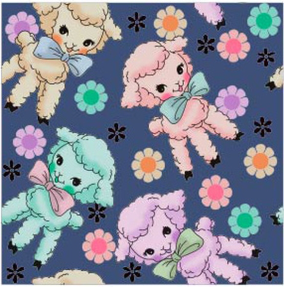 27232-15TR ''Little Lambs'' print