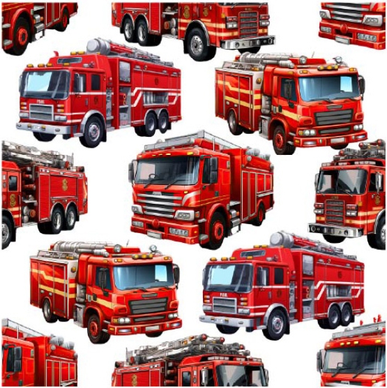 27220-02TR ''Fire Truck'' print
