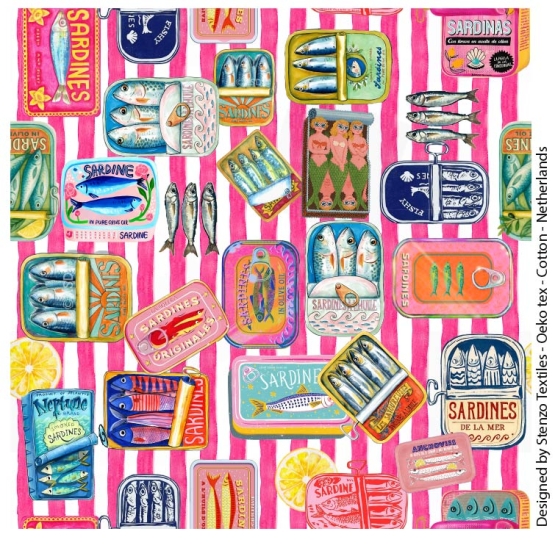 27949-12 ''Sardines'' print