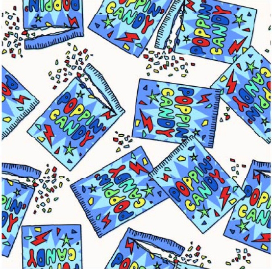 27204-02TR ''Poppin' Candy'' print