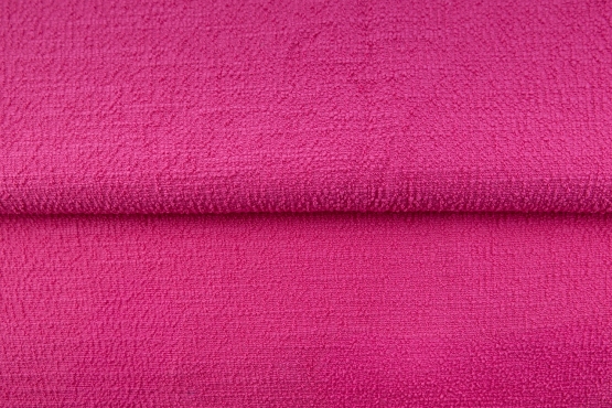 10490-21 (Magenta) Cotton-mix Bouclé