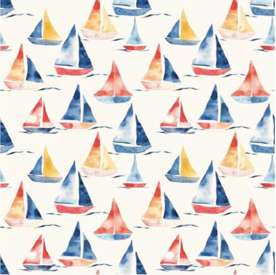 27187-02SE ''Sailboat Race'' print