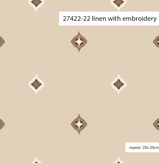 27422-22 ''Tiny Aztec'' Embroidery