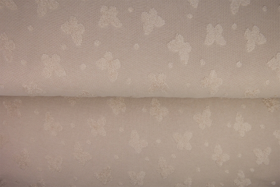 19751-23 ''Beige'' Jaquard Butterflies