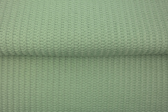 10270-109 (Dusty Green) Big Waffle Knit