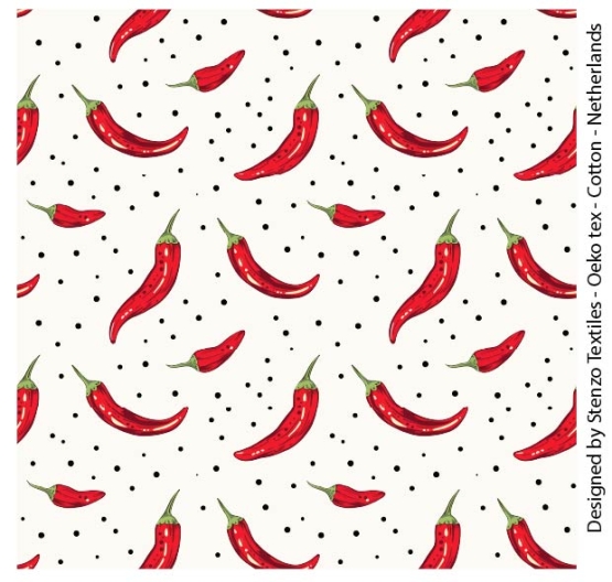 27954-02 ''Chilled Chillies'' print