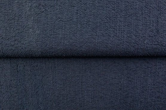 10490-20 (Black) Cotton-mix Bouclé