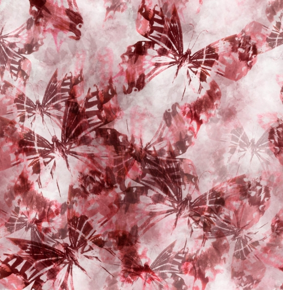 27414-11LI ''Faded Butterfly'' print