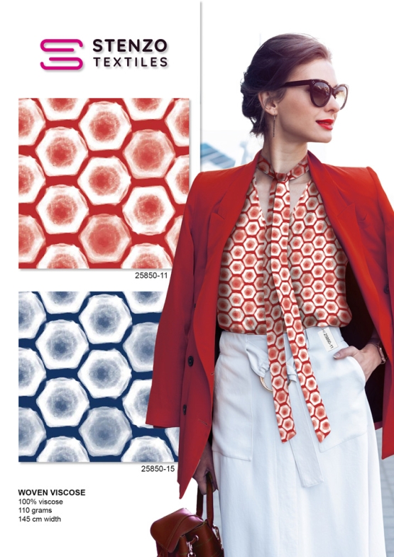 25850-11WV  "back in time" woven viscose