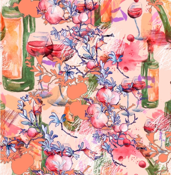 27923-11Tr 'Tuscan Dinner'' print